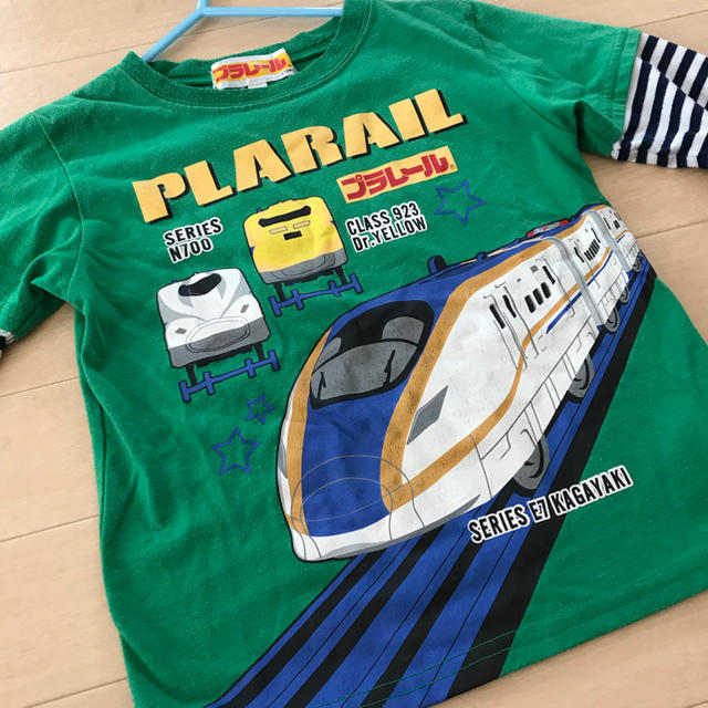 Takara Tomy(タカラトミー)のプラレール★長袖Tシャツ★110 キッズ/ベビー/マタニティのキッズ服男の子用(90cm~)(Tシャツ/カットソー)の商品写真