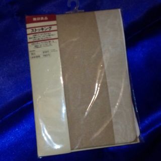 ムジルシリョウヒン(MUJI (無印良品))の新品未使用♡マタニティストッキング ベージュM-L(マタニティタイツ/レギンス)