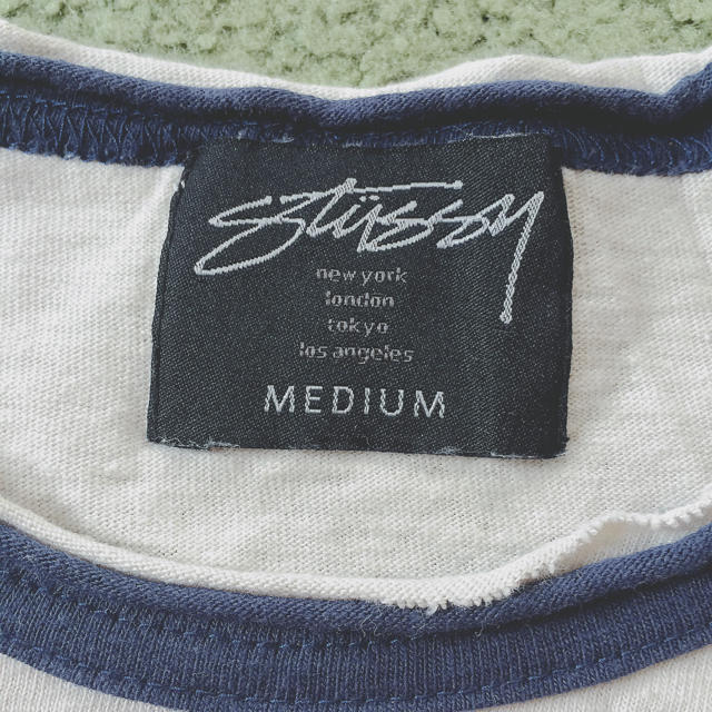 STUSSY(ステューシー)のSTUSSY ラグランワンピ レディースのトップス(Tシャツ(長袖/七分))の商品写真