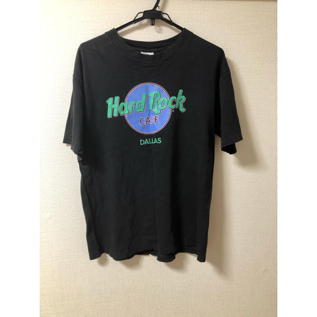 ☆Hard Rock Cafe DALLAS Tシャツ ブラック L メンズのトップス(Tシャツ/カットソー(半袖/袖なし))の商品写真