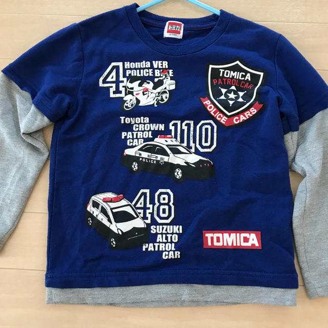 Takara Tomy(タカラトミー)のトミカ★長袖トップス★110 キッズ/ベビー/マタニティのキッズ服男の子用(90cm~)(Tシャツ/カットソー)の商品写真