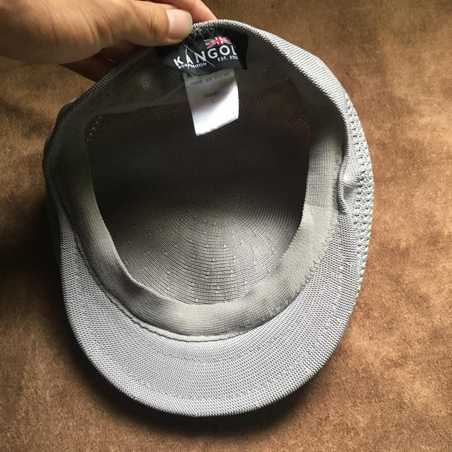 KANGOL(カンゴール)のkangol グレー ハンチング メンズの帽子(ハンチング/ベレー帽)の商品写真