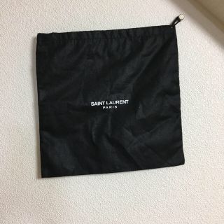 サンローラン(Saint Laurent)のSAINT LAURENT 黒 巾着(ポーチ)