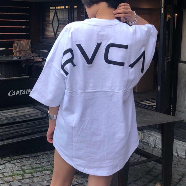 RVCA(ルーカ)のrvca ビックtシャツ アーチロゴ sサイズ メンズのトップス(Tシャツ/カットソー(半袖/袖なし))の商品写真