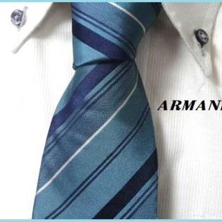 アルマーニ コレツィオーニ(ARMANI COLLEZIONI)の★ARMANI★アルマーニ★高級イタリア製シルクネクタイ★クールカラー(ネクタイ)