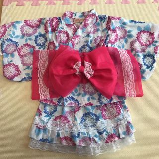 【nguyenhchau 様 専用】ドレス浴衣 80cm(甚平/浴衣)