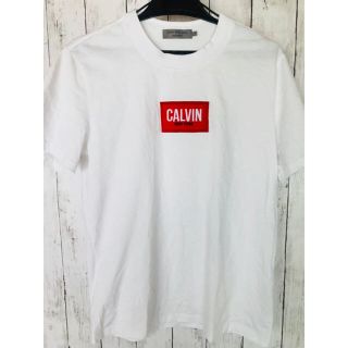 カルバンクライン(Calvin Klein)のcalvin clein ボックスロゴTシャツ(Tシャツ/カットソー(半袖/袖なし))