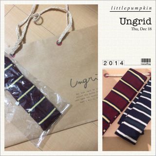 アングリッド(Ungrid)のマルチボーダーネクタイ(ネクタイ)