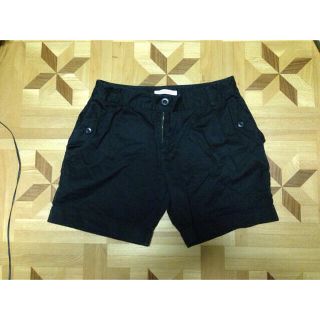 グローバルワーク(GLOBAL WORK)の黒ショートパンツ(ハーフパンツ)