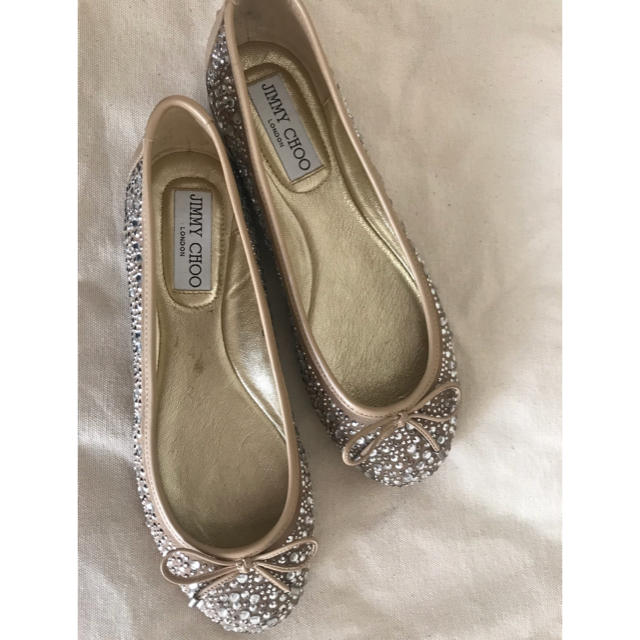 JIMMY CHOO 36 フラットシューズ-