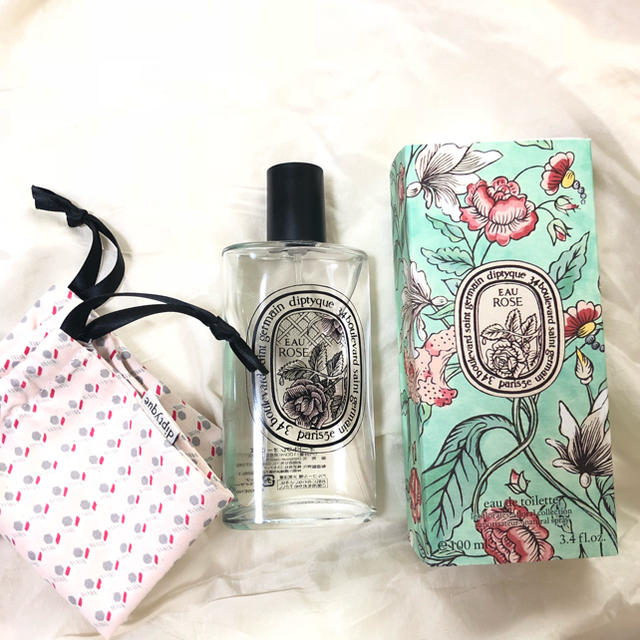 香水diptyque オードトワレ オーローズ 100ml