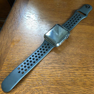 apple watch series 3 Nike+ 42mm GPSモデル(腕時計(デジタル))