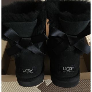 アグ(UGG)のえむ様専用  UGG  ムートンブーツ   MINI BAILEY BOW (ブーツ)