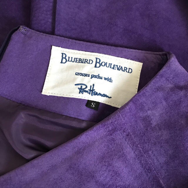 Ron Herman(ロンハーマン)のBLUEBIRD BOULEVARD スウェードスカート レディースのスカート(ロングスカート)の商品写真