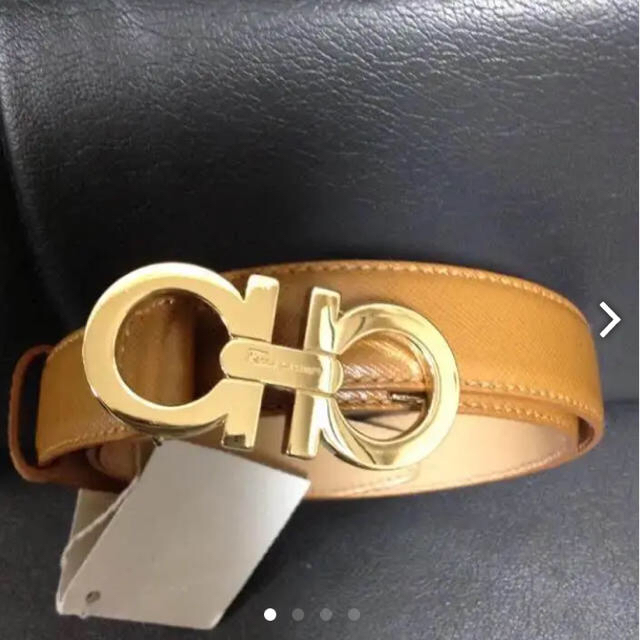 Salvatore Ferragamo(サルヴァトーレフェラガモ)のフェラガモ ベルト  L   レディースのファッション小物(ベルト)の商品写真