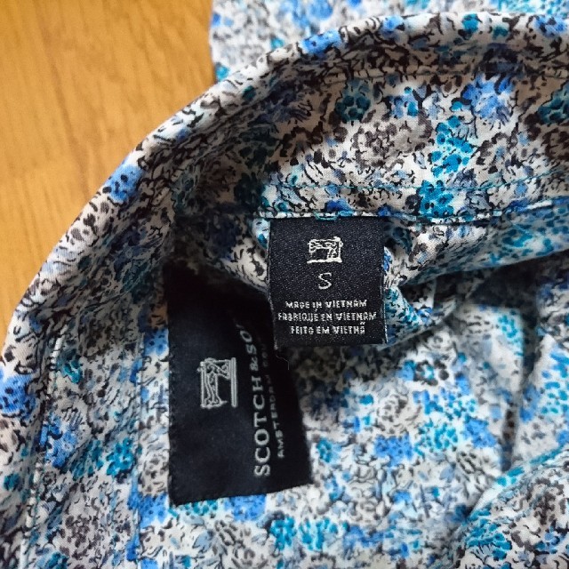 SCOTCH & SODA(スコッチアンドソーダ)のSCOTCH＆SODA スコッチ＆ソーダ ボタニカル柄シャツ ◎中古美品◎ メンズのトップス(シャツ)の商品写真