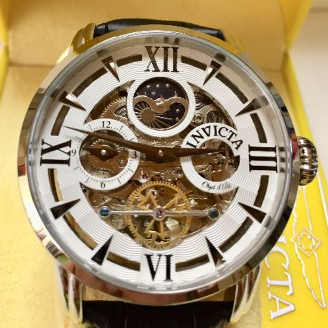 INVICTA(インビクタ)のInvicta インビクタ★ムーンフェイズ★オートマチック★４７ｍｍ★１２万円 メンズの時計(腕時計(アナログ))の商品写真