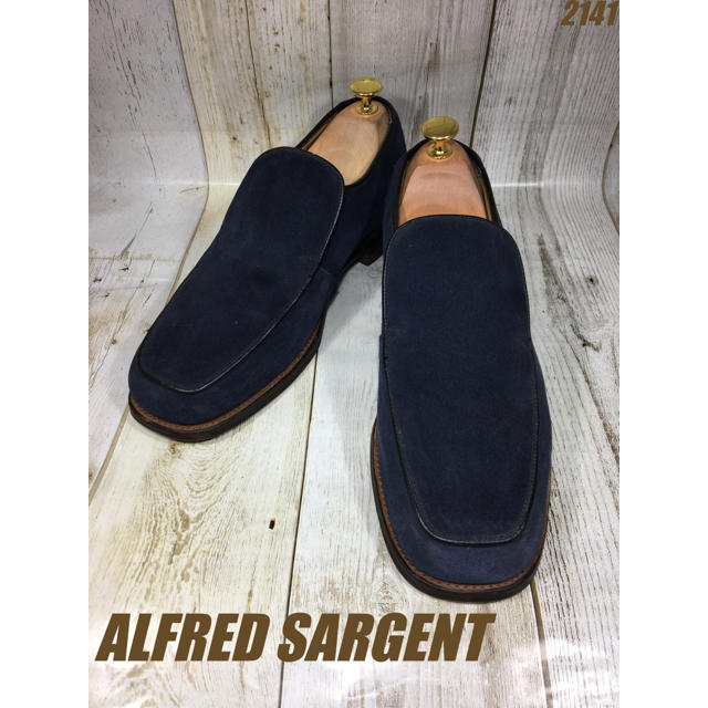 Alfred Sargent(アルフレッドサージェント)のAlfred Sargent スエード ローファー UK7H 26cm メンズの靴/シューズ(ドレス/ビジネス)の商品写真