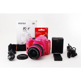 ペンタックス(PENTAX)のかわいいピンクボディ☆Pentax K-r レンズキット☆初心者にオススメ(デジタル一眼)