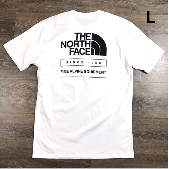 ノースフェイス Tシャツ バックプリント 1966【L】白 新品 180902 | フリマアプリ ラクマ