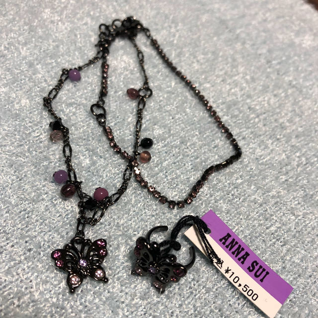 ANNA SUI(アナスイ)の【売約済み:七海んさま】ANNA SUI アンクレット トゥリング セット レディースのアクセサリー(ブレスレット/バングル)の商品写真