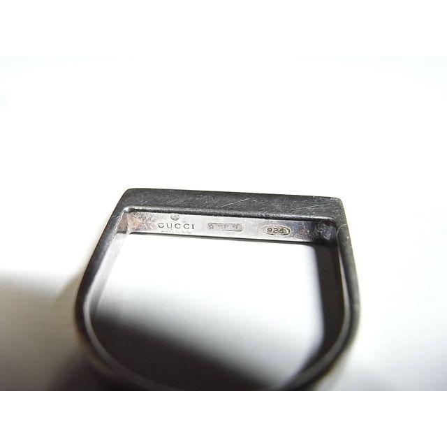 Gucci(グッチ)のエリ様専用グッチ  U字型シルバーリング メンズのアクセサリー(リング(指輪))の商品写真