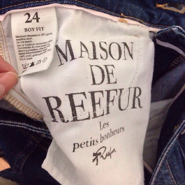 Maison de Reefur(メゾンドリーファー)のreefur  BOY FIT デニム レディースのパンツ(デニム/ジーンズ)の商品写真