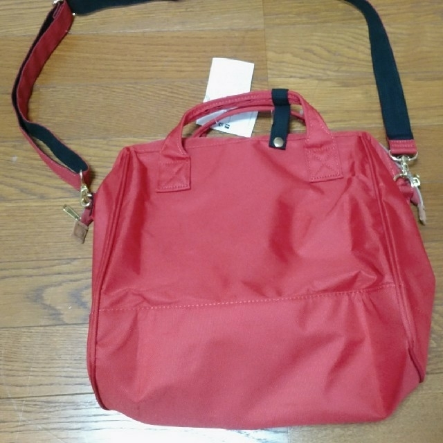 anello(アネロ)の♡新品タグ付き♡anello♡レア♡レッド♡バックカバン♡ レディースのバッグ(ショルダーバッグ)の商品写真