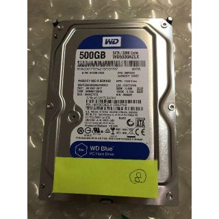 HDD 3.5インチ内蔵ハードディスク　500GB　⑧(PCパーツ)