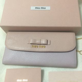 ミュウミュウ(miumiu)のK様専用(財布)