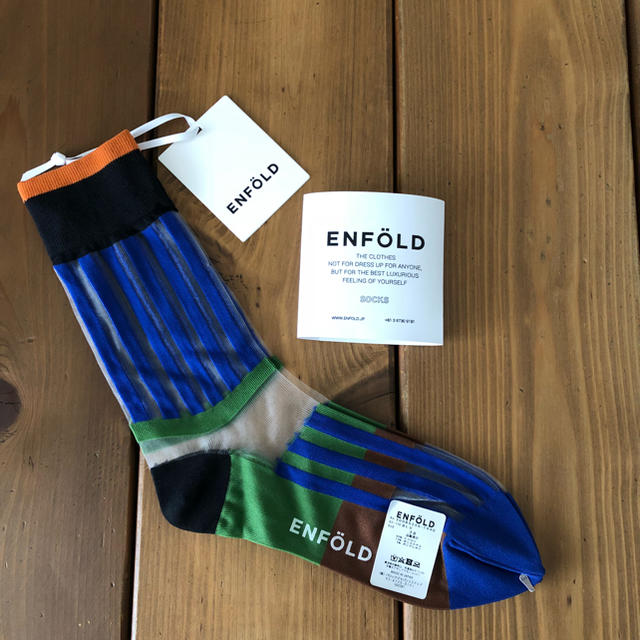 ENFOLD(エンフォルド)の【新品未使用】ENFOLD シースルーソックス レディースのレッグウェア(ソックス)の商品写真