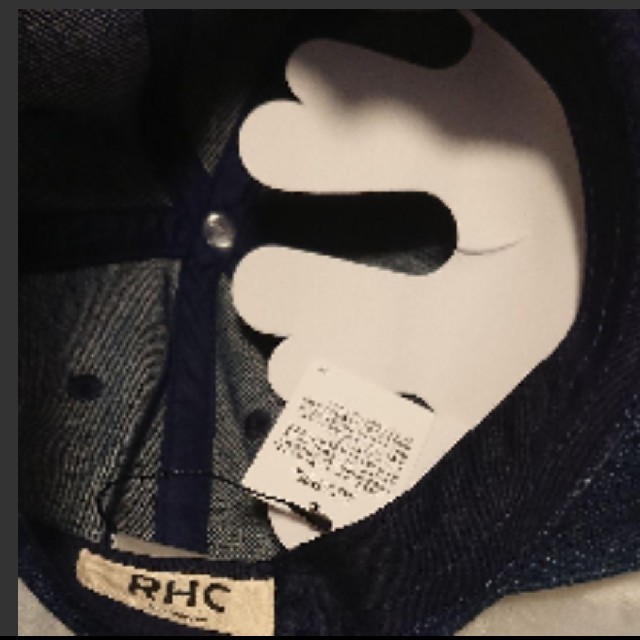 Ron Herman(ロンハーマン)のロンハーマン みなとみらい店 5周年限定 インディゴ デニム キャップ メンズの帽子(キャップ)の商品写真