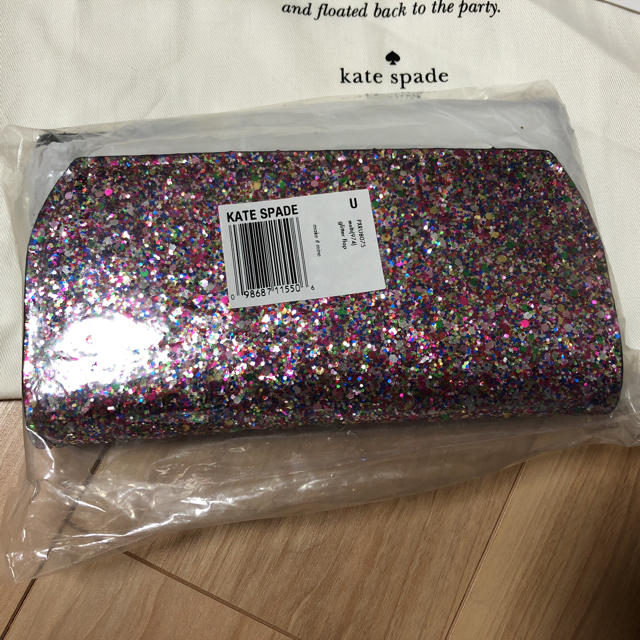 kate spade new york(ケイトスペードニューヨーク)の♡kate spade♡メイクイットマイン グリッターフラップ 【値下げ】 レディースのバッグ(ショルダーバッグ)の商品写真