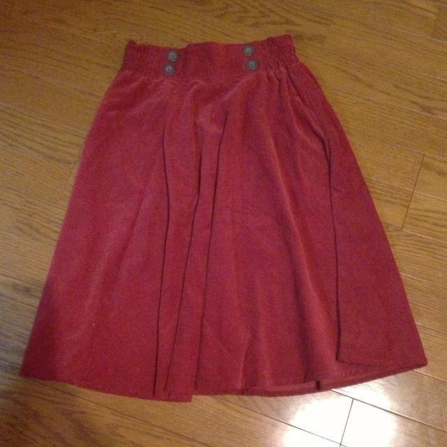 コーデュロイスカート♡ レディースのスカート(ロングスカート)の商品写真