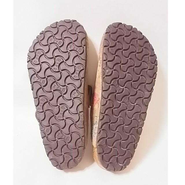 BIRKENSTOCK - 定価2.5万!希少ペンキ柄モデルドイツ製 ... ビルケンシュトック アリゾナ ドイツ製 ブラウン サンダル24.5cm ss48