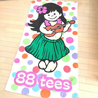 エイティーエイティーズ(88TEES)の88tees ハワイ ♡ バスタオル 新品 ビーチタオル ビーチマット(タオル/バス用品)