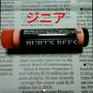 バーツビーズ(BURT'S BEES)のy.s様専用　バーツビーズ ティンテッド☆100%ナチュラル　2本です(リップケア/リップクリーム)