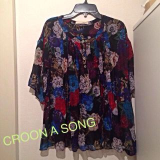 クルーンアソング(CROON A SONG)のJENEVIEVE♡シルクブラウス♡(シャツ/ブラウス(長袖/七分))