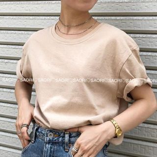 トゥデイフル(TODAYFUL)のTODAYFUL【未使用に近い】BOYFRIEND TEE★ungrid(Tシャツ(半袖/袖なし))