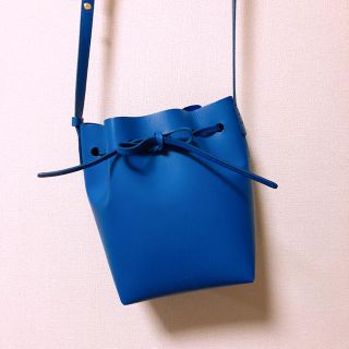 マンサーガブリエル(MANSUR GAVRIEL)の値下げ MANSUR GAVRIEL 定番ショルダー ロイヤルブルー 美品(ショルダーバッグ)