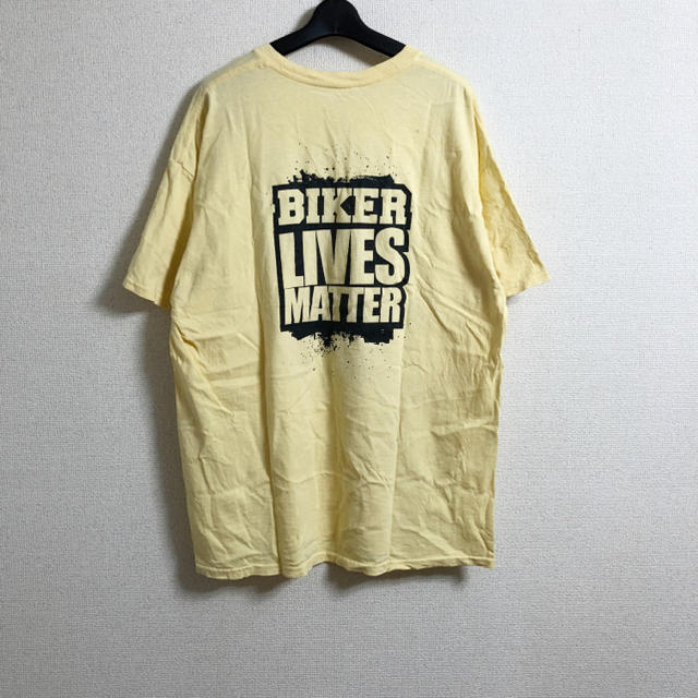 STUSSY(ステューシー)のused BIKER LIVES MATTER Tシャツ US古着 原宿 下北沢 メンズのトップス(Tシャツ/カットソー(半袖/袖なし))の商品写真