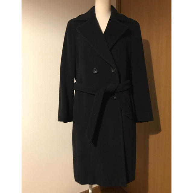 Max Mara コート ブラック 38