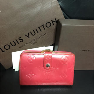 ルイヴィトン(LOUIS VUITTON)のルイヴィトン♥️がま口二つ折り財布(財布)