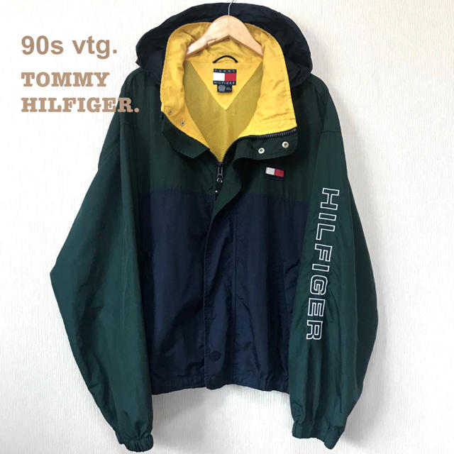 XXL 美品 ♪ 90s トミー ヒルフィガー  セーリングジャケット XXL