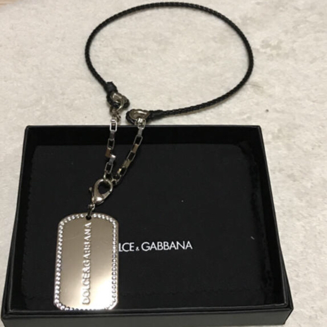 DOLCE&GABBANA(ドルチェアンドガッバーナ)の【販売証明書付き】D&G ドッグタグネックレス メンズのアクセサリー(ネックレス)の商品写真