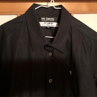 ラフシモンズ(RAF SIMONS)のRaf Simons ブラックシャツ 48(シャツ)