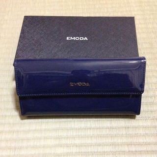 エモダ(EMODA)のEMODA ネイビー 財布(財布)