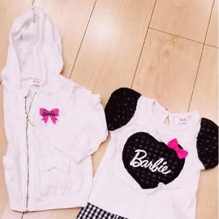 バービー(Barbie)のバースデイ　Barbieシリーズ3点セット(Ｔシャツ)