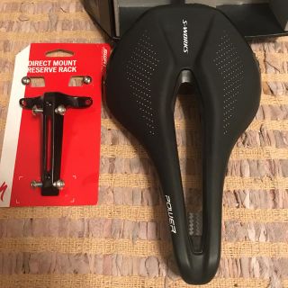 スペシャライズド(Specialized)のs-works powerサドル 143mm おまけ付き(パーツ)