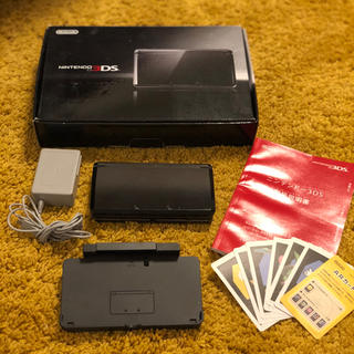 ニンテンドー3DS(ニンテンドー3DS)のニンテンドー 3DS ブラック(家庭用ゲーム機本体)